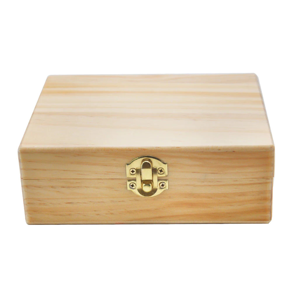 Luxury Bamboo Stash Box with Rolling Tray