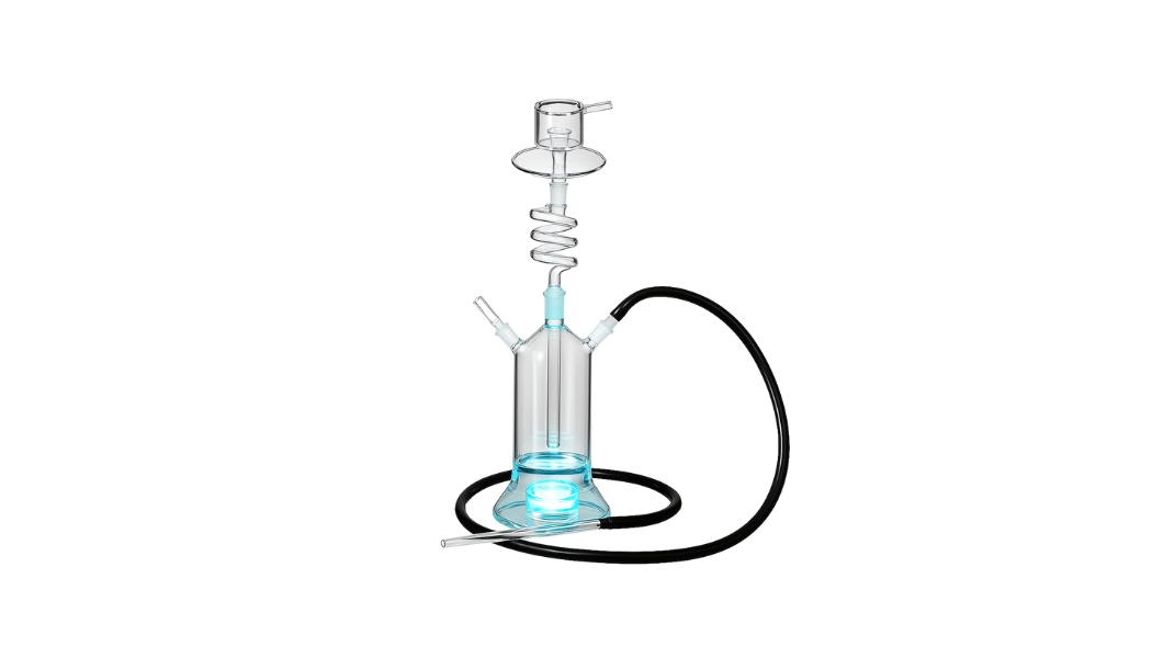 HaloGlow - Glass Hookah