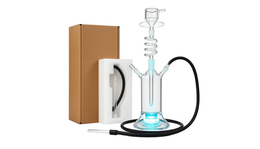 HaloGlow - Glass Hookah