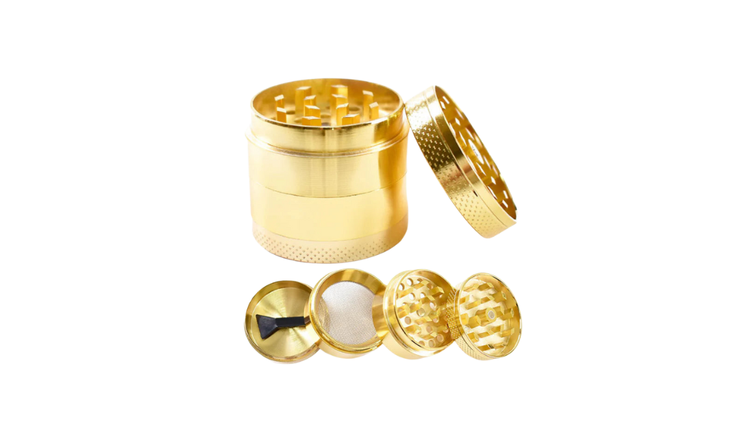 Aurora Gold Zinc Alloy Grinder