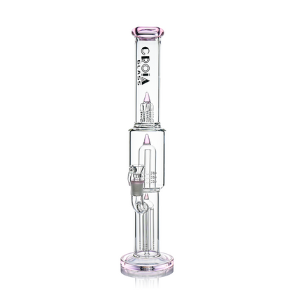 16" Triple Rocket-Perc Scientific Glass Bong | Croia Glass