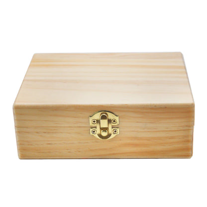 Luxury Bamboo Stash Box with Rolling Tray