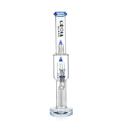 16" Triple Rocket-Perc Scientific Glass Bong | Croia Glass