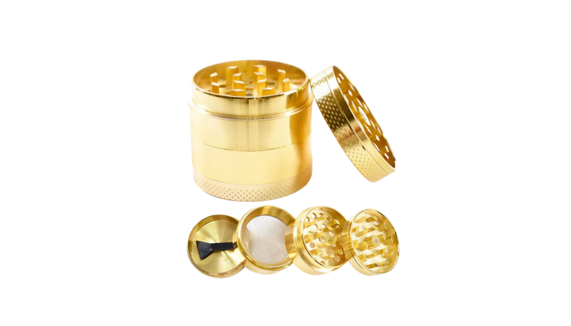 Aurora Gold Zinc Alloy Grinder