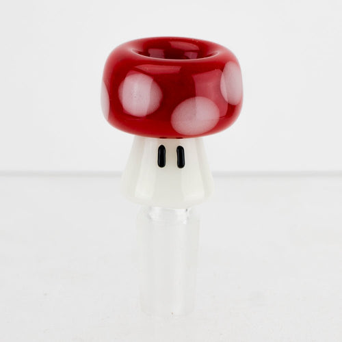 Empire Glassworks Red Mushroom Bowl Piece