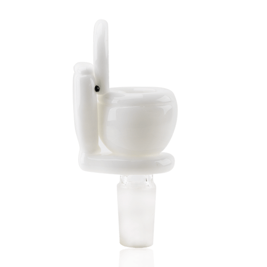 Empire Glassworks Toilet Bowl Piece