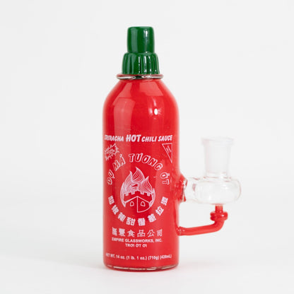 Empire Glassworks Sriracha Sauce Rig