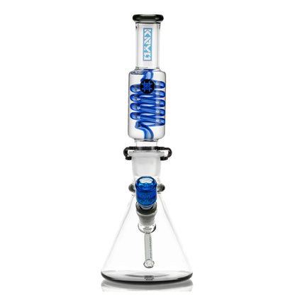 Glycerin Coil Beaker Bong 14″