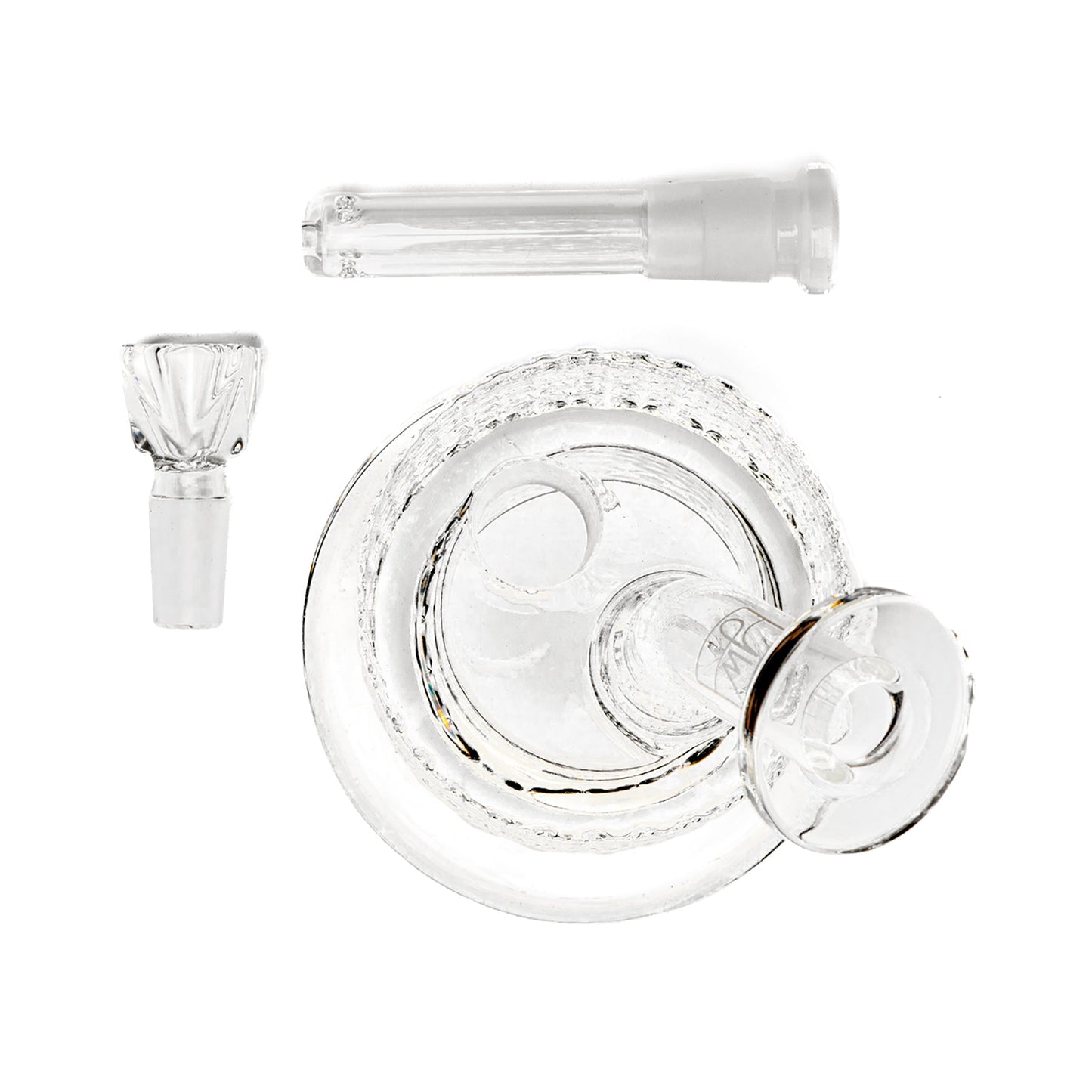 Twenties Collection Water Pipe | Clear